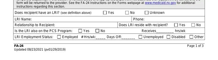 part 3 to filling out hp enterprise services healthcare nevada