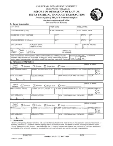 Form Fd 4544A Preview