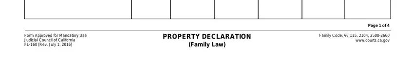 Filling in california fl 160 form step 3