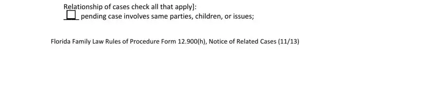 florida form interrogatories Relationship of cases check all, and Florida Family Law Rules of blanks to fill