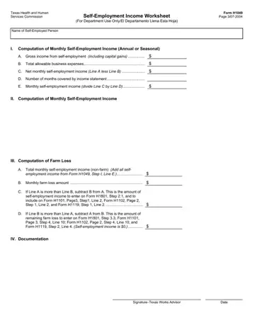 Form H1049 Medicaid Preview