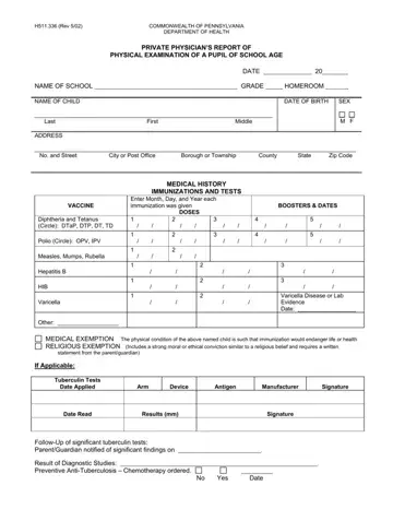 Form H511 336 Preview