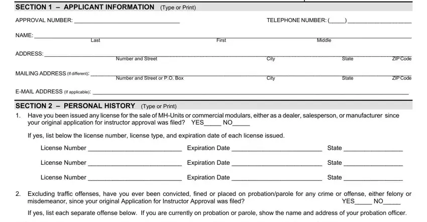 filling in manufactured home registration renewal part 1