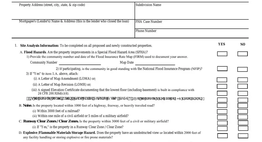 Form Hud 92541 empty fields to fill in