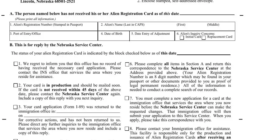 part 1 to writing doj form i 551 permanent