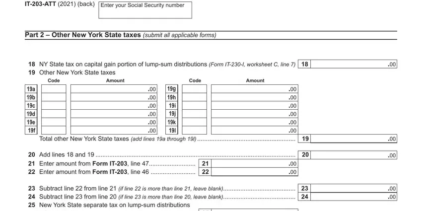 Filling out carryover stage 4