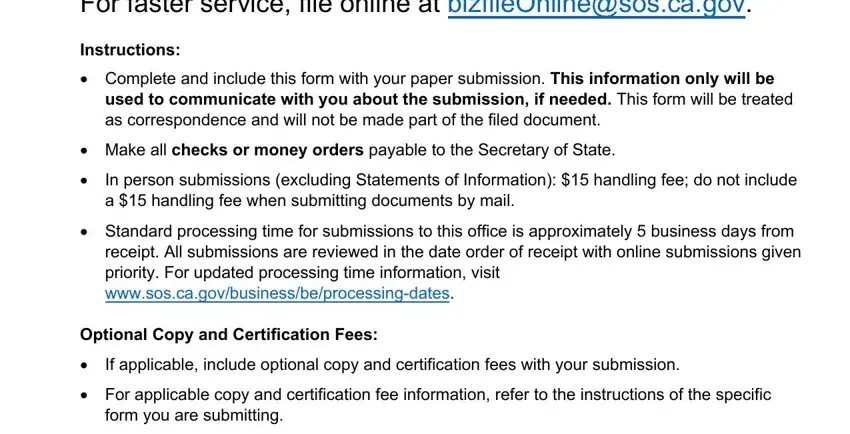 form llc 4 7 gaps to fill in