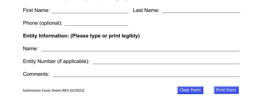 Filling out Form Llc 5 stage 2