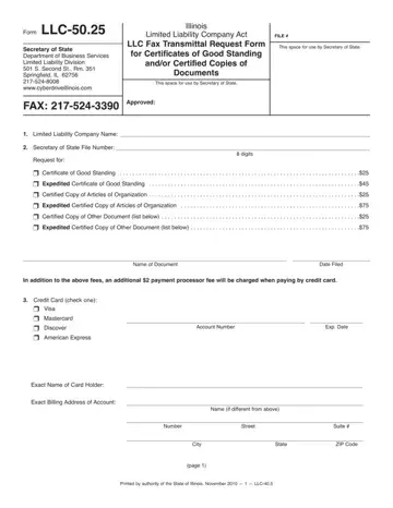 Form Llc 50 25 Preview