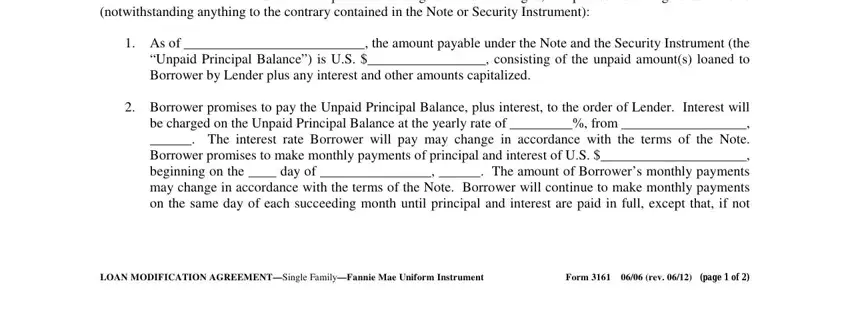 part 2 to filling out mortgage modification form