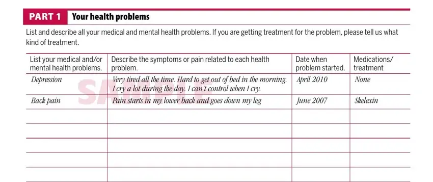 Filling in Form Masshealth stage 3