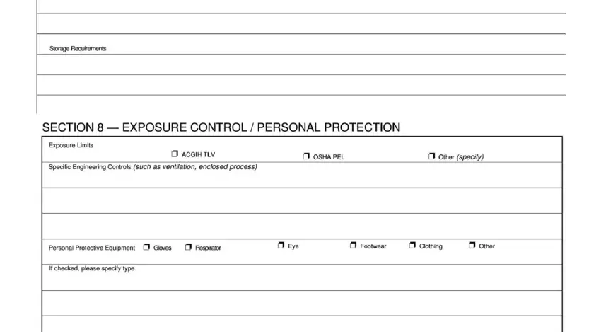 Finishing blank msds template word part 4