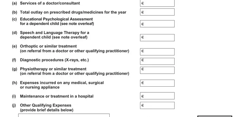 Entering details in med 1 form pdf part 5