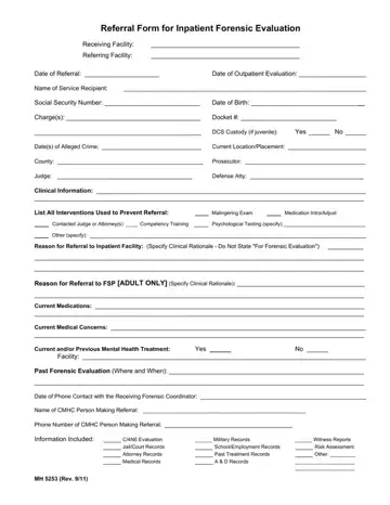 Form Mh 5253 Preview