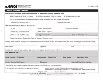 Form MVA DL-202 Preview
