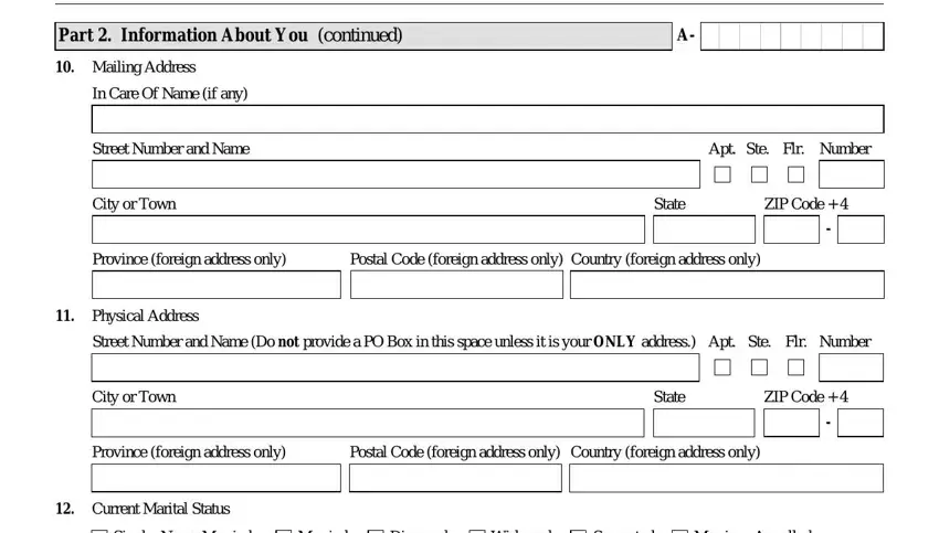 Completing n 600 form part 3