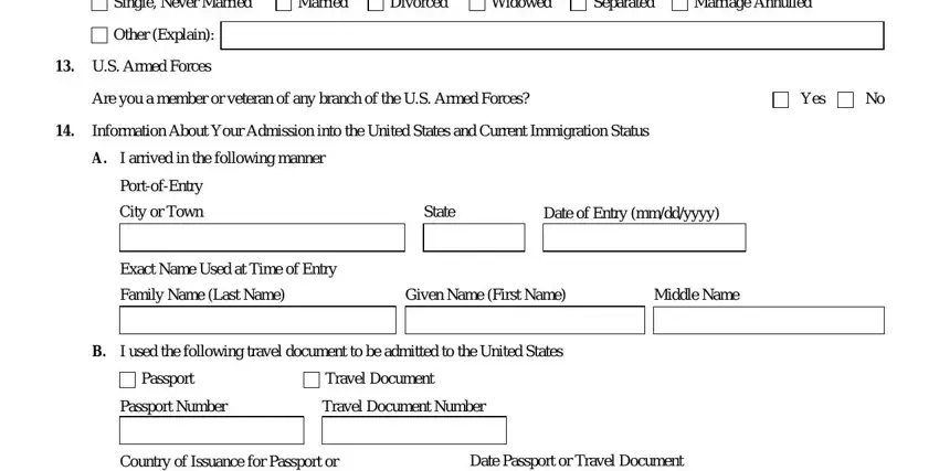 Form N600 Citizenship ≡ Fill Out Printable PDF Forms Online