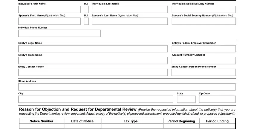 nc form nc 242 spaces to fill in