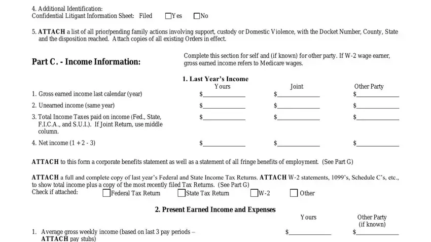 Completing cis form nj part 5