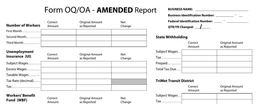 Form Oq ≡ Fill Out Printable Pdf Forms Online 0461