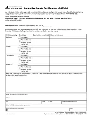 Form Pa 611 028 Preview