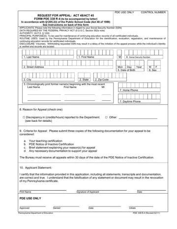 Form Pde 338 R 4 Preview