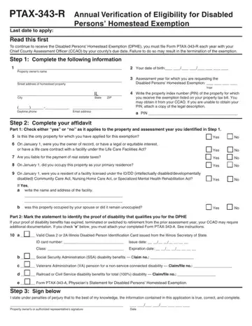 Form Ptax 343 R Preview