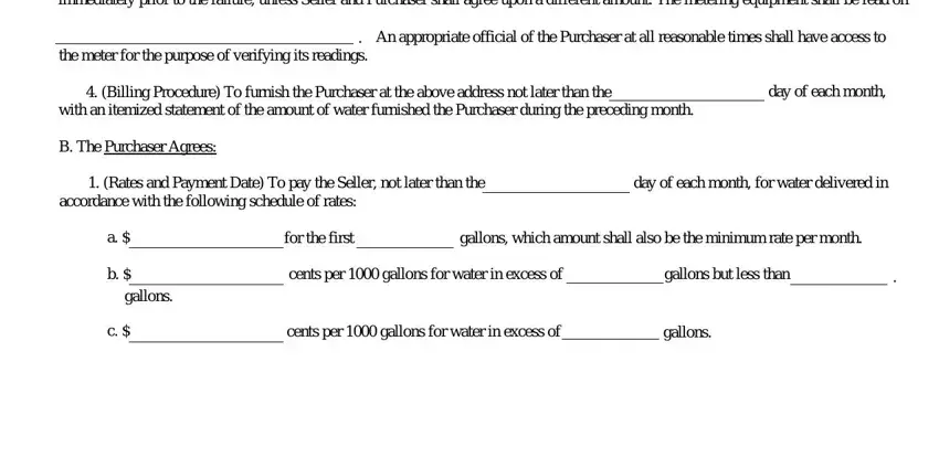 Finishing blank purchase agreement form stage 5