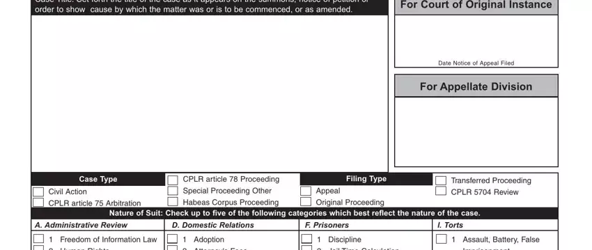 appellate division second department fields to complete