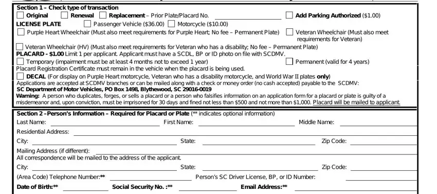 sc form disabled placard app spaces to complete