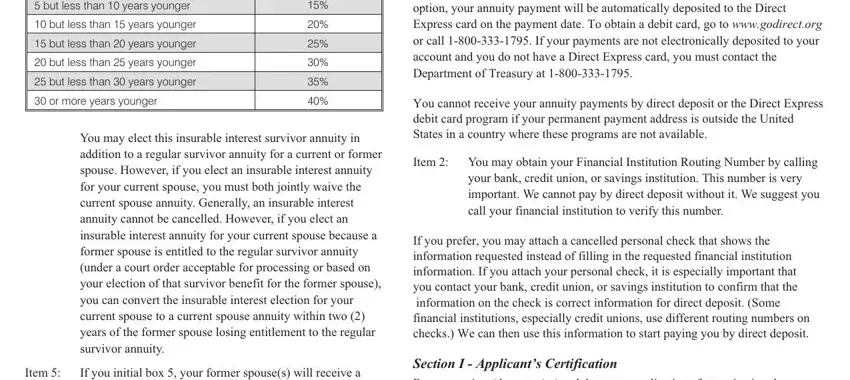 Completing form ri 92 19 stage 2