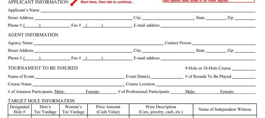 step 1 to writing Form Rl 5198