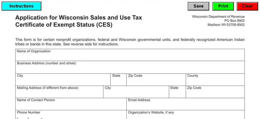 portion of gaps in wisconsin application tax