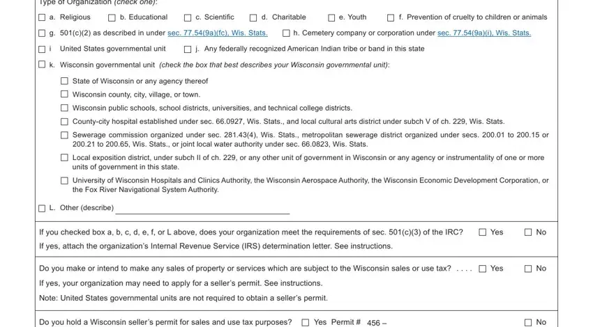 stage 2 to filling out wisconsin application tax