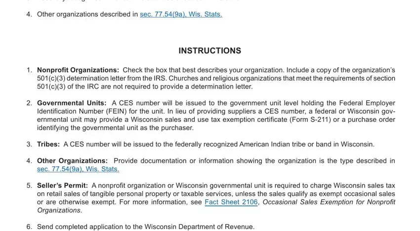 step 4 to finishing wisconsin application tax