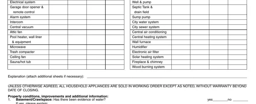 step 2 to finishing how form seller disclosure statement