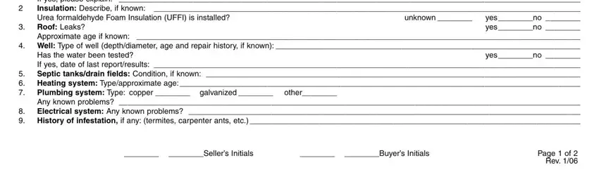 stage 3 to completing how form seller disclosure statement