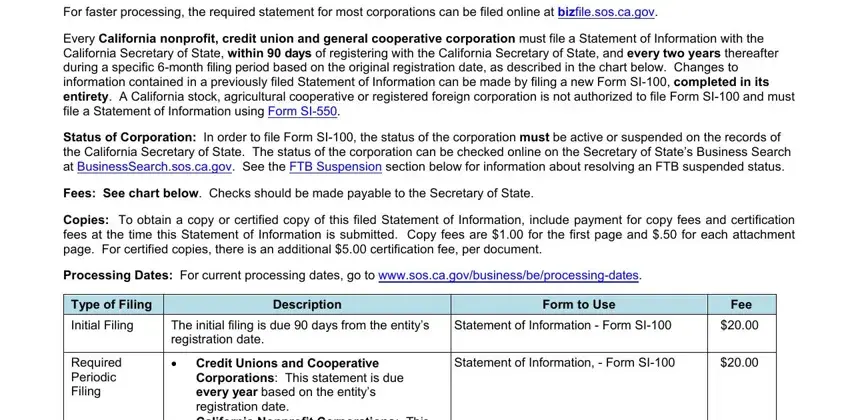 stage 1 to completing form for filing nonprofit california tax return