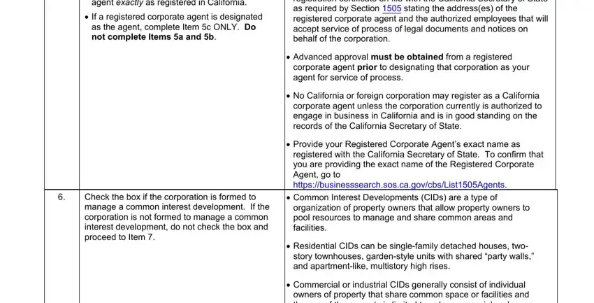 Finishing form for filing nonprofit california tax return stage 5