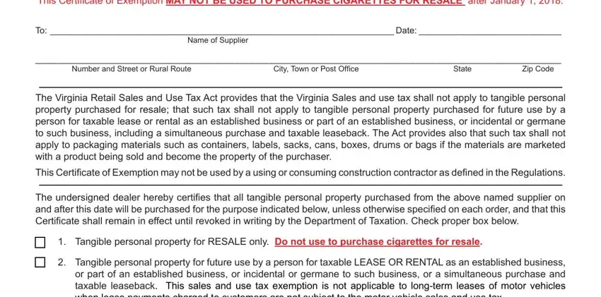  virginia resale permit spaces to consider