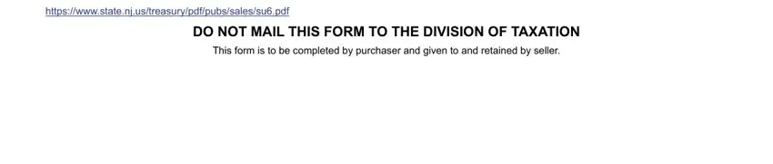 new jersey resale certificate FOR MORE INFORMATION Read, and DO NOT MAIL THIS FORM TO THE blanks to insert