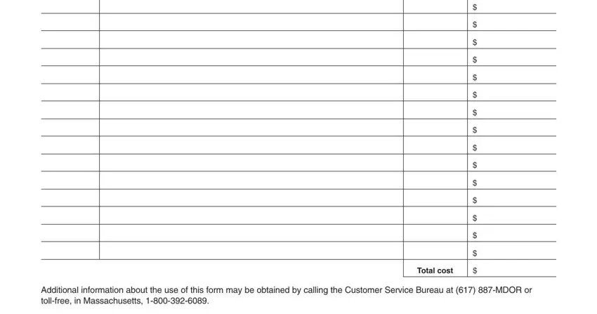 Filling in st5c tax stage 5