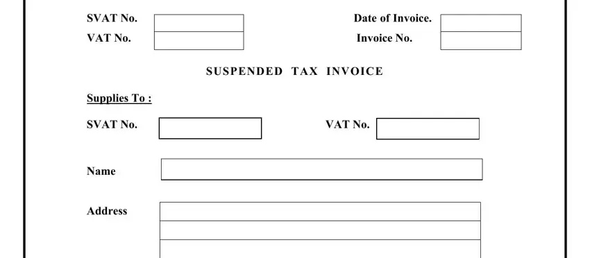 entering details in Suppliers step 1