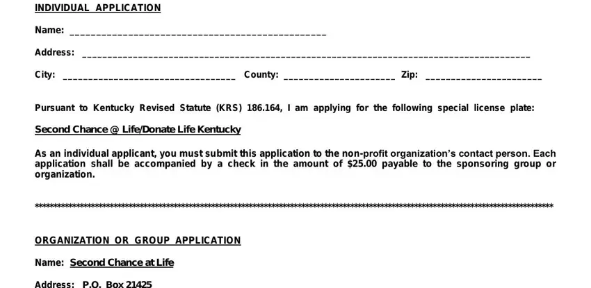 filling out Form Tc 96 15E part 1