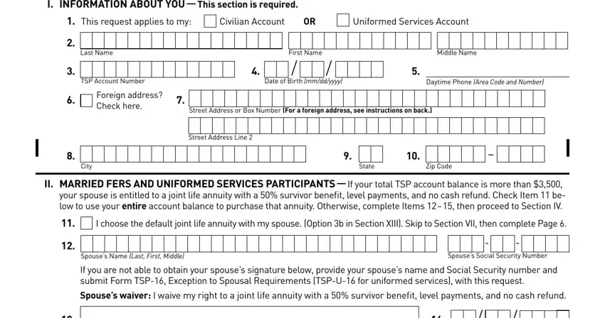 example of fields in tsp form 99 pdf