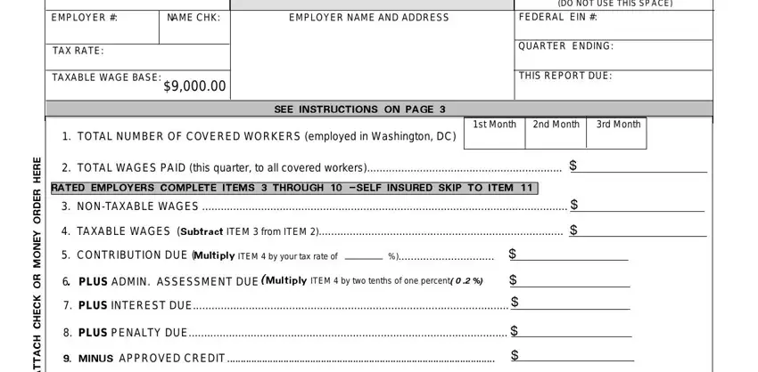 example of gaps in applying for unemployment in dc