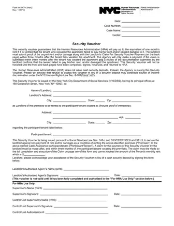 Form W-147N Preview