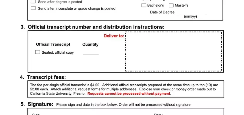 Finishing csu fresno for official transcript stage 2