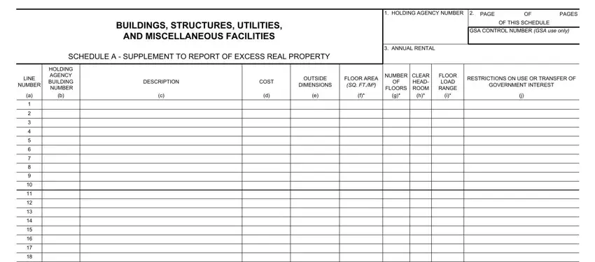 portion of empty spaces in 118a form