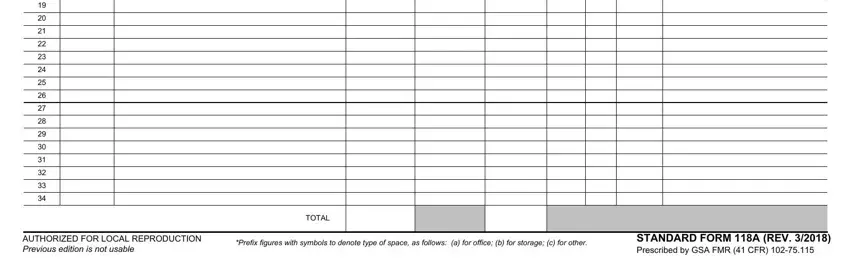 Filling out 118a form step 2